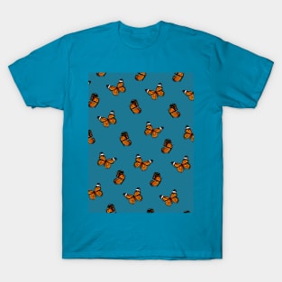Monarch Butterflies in Flight T-Shirt